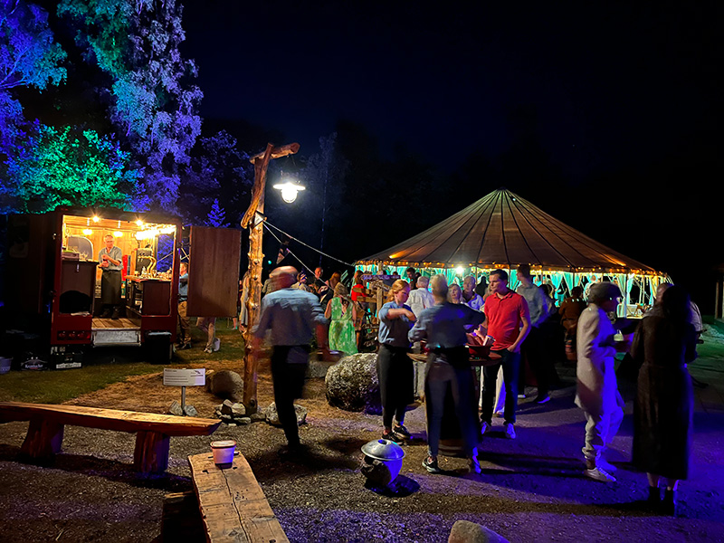 bruiloft tent