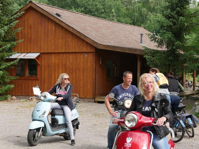 scooters bij melody ranch